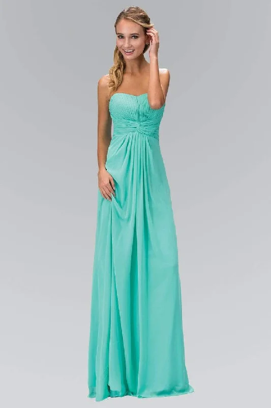 Elizabeth K - GL2068 Pleated Sweetheart Chiffon A-line Dress Ruffled unclassified dresses Elizabeth K - GL2068 Pleated Sweetheart Chiffon A-line Dress Ruffled unclassified dresses