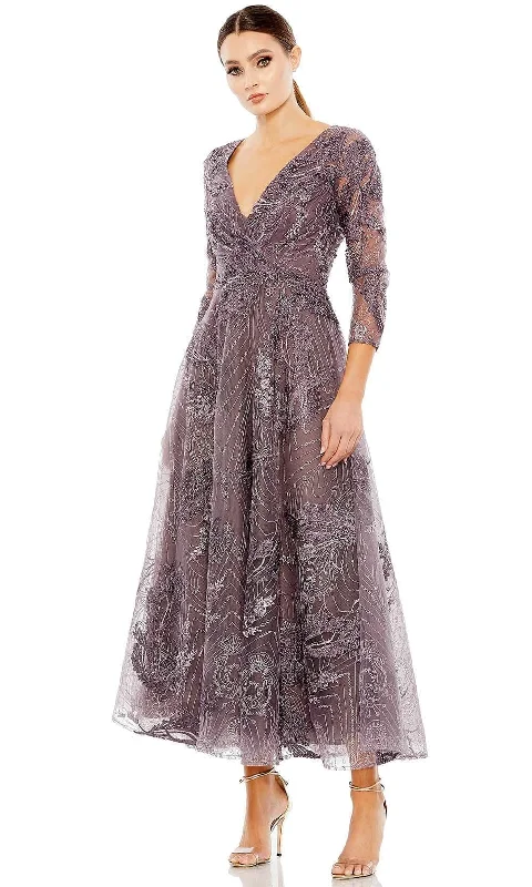 Mac Duggal 20336 - Quarter Sleeve Embroidered Prom Dress Wedding guest unclassified dresses Mac Duggal 20336 - Quarter Sleeve Embroidered Prom Dress Wedding guest unclassified dresses