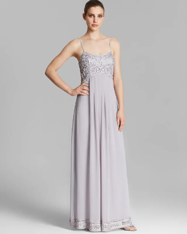 Sue Wong - Ribbon Chiffon A-Line Dress C4237 Vintage unclassified dresses