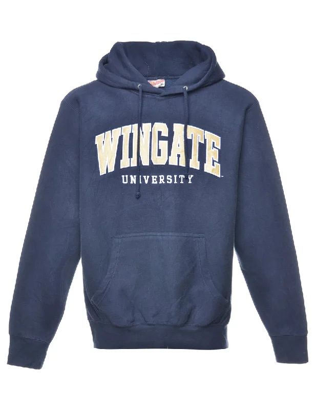 Wingate University Printed Hoodie - M