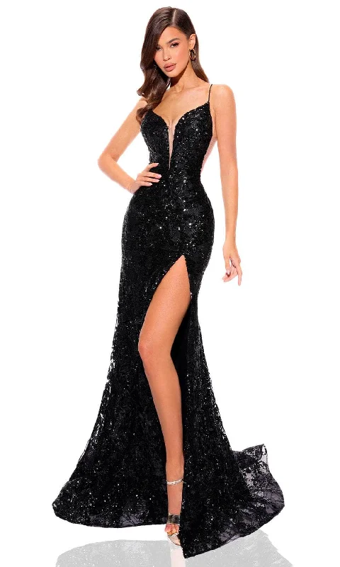 Amarra 88758 - Sequin Mermaid Prom Dress