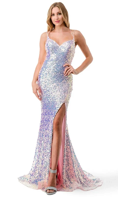 Aspeed Design L2808M - Sequins Evening Gown