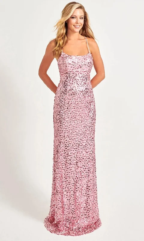 Faviana 11033 - Allover Sequin Gown