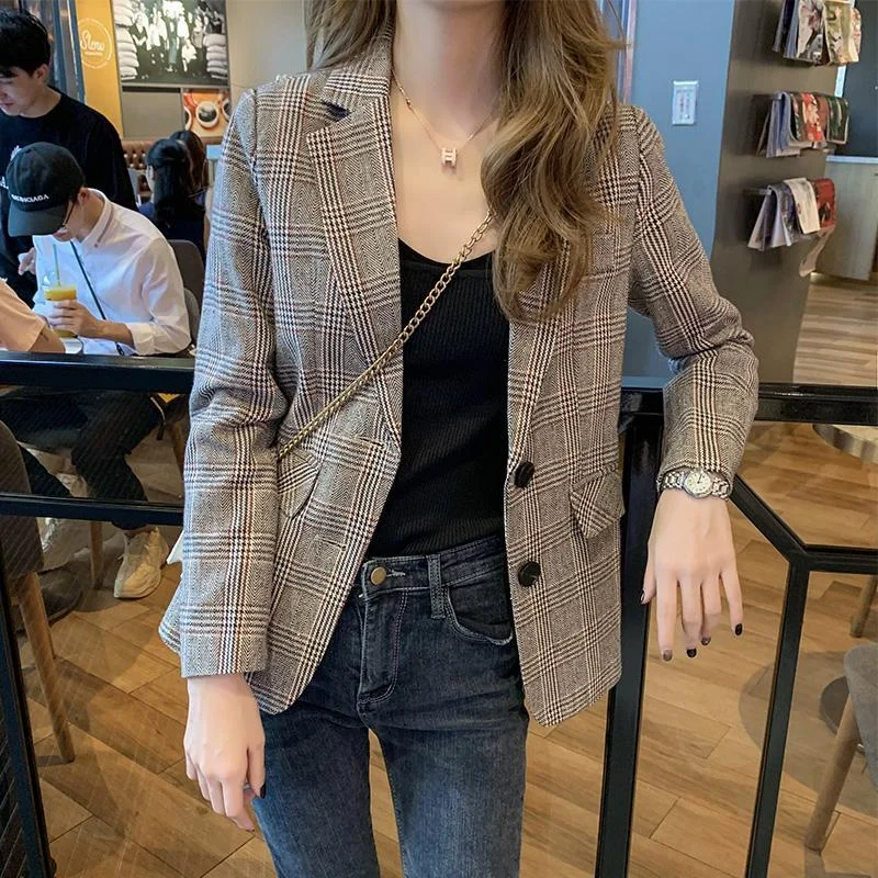 Ay1092 2023 spring autumn winter women casual Ladies work wear nice Jacket woman female OL Suit jacket